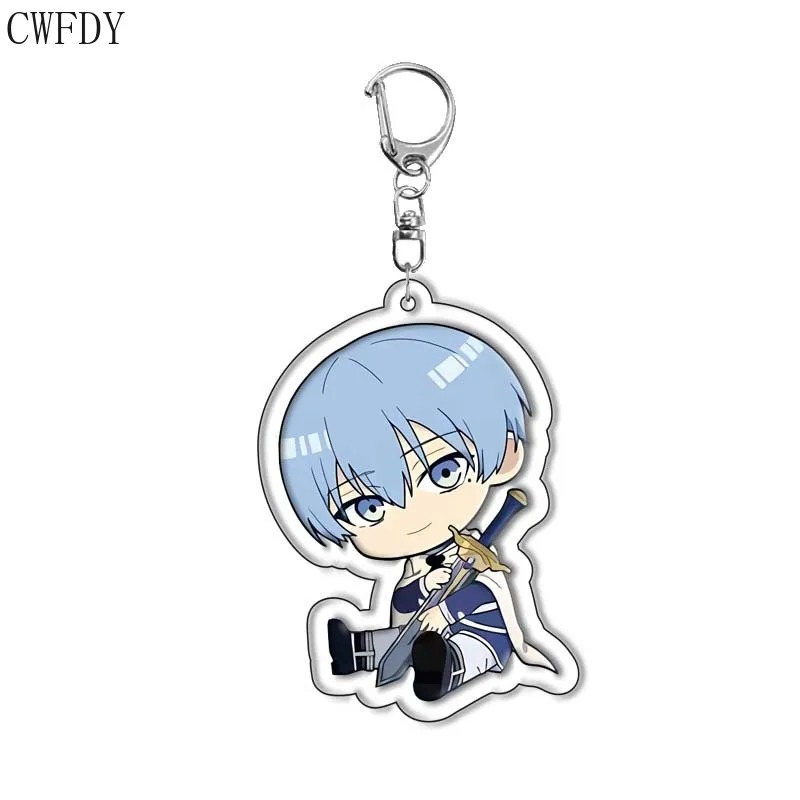 Women Men Arcylic Keychain Anime Frieren At The Funeral Key Chain Cartoon Cartoon Figures Himmel Frieren Cosplay Pendant Chaveio