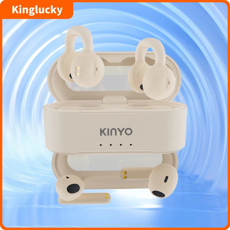 

Kinglucky i25 Dual headphones True Wireless Earphone Bluetooth5.4 Headphone High battery life In-ear type Ear clip type Sports