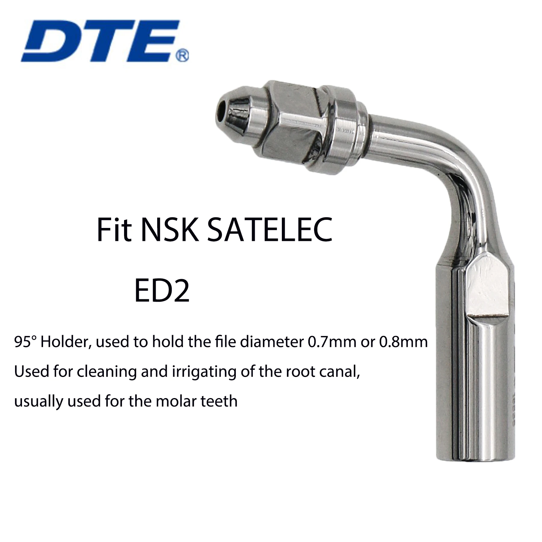 

DTE Dental Ultrasonic Scaler Implant Tips Scaling Tip ED2 For REFINE SATELEC MECTRON DTE NSK