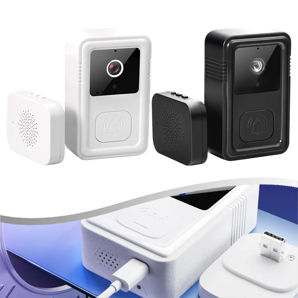 85*53*24mm Low Power Doorbell Clear Low-Light Images Custom Greeting Message Easy Phone Connection Reliable Performance