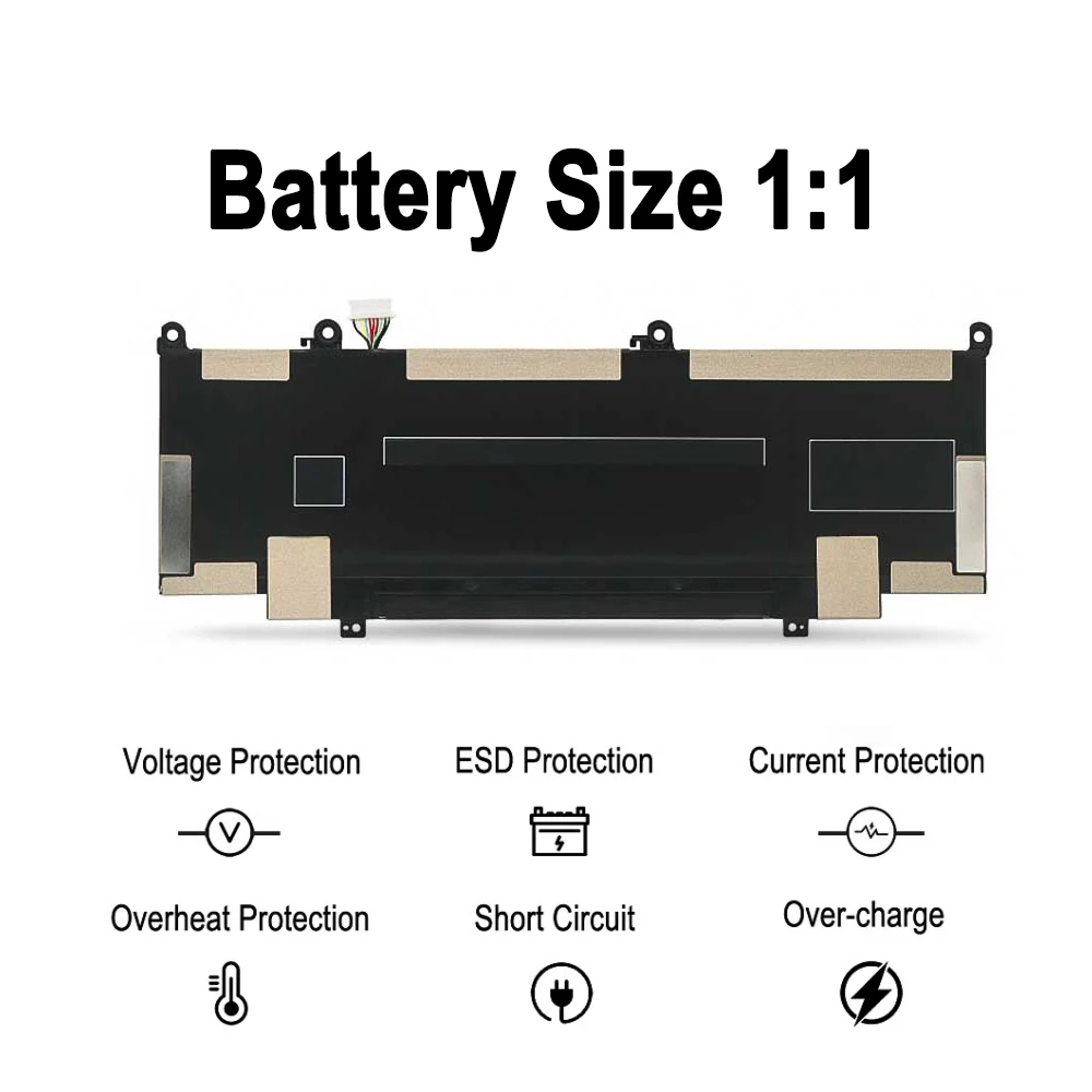 DODOMORN New RR04XL Battery For HP Spectre X360 13-AW0900 13-AW0090CA 13-AW0003DX 13-AW0001LA 13-AW0001LM 60.76WH