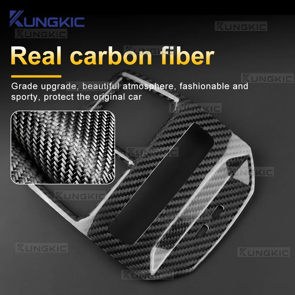 Pour Seat Leon, pour Cupra Leon, pour Cupra Formentor 2020 2021 2022 2023 2024 2025 2026, garniture de sortie d'air arrière en fibre de carbone véritable