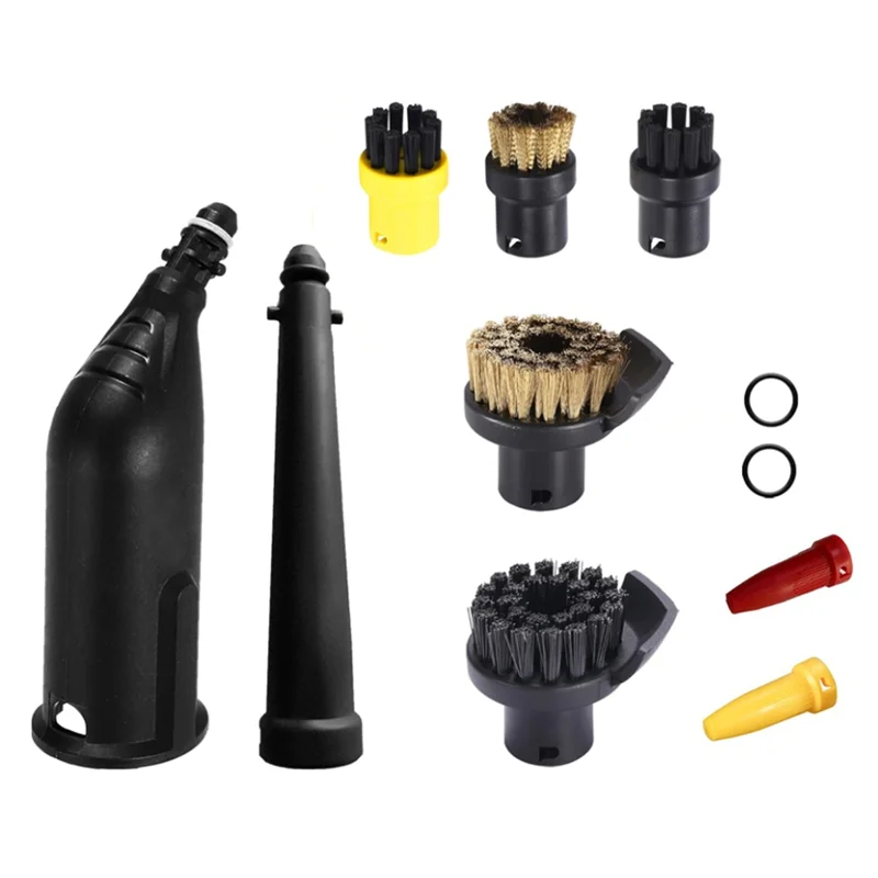 

AT28-комплект для замены пароочистителя для Karcher SC1 SC2 SC3 SC4 SC5, удлинительная насадка, круглые щетки, аксессуары