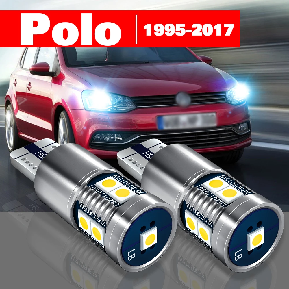 

For VW Volkswagen Polo 6n 6r 6c 9n mk3 mk4 mk5 1995-2017 2pcs LED Parking Light Accessories 2012 2013 2014 2015 2016