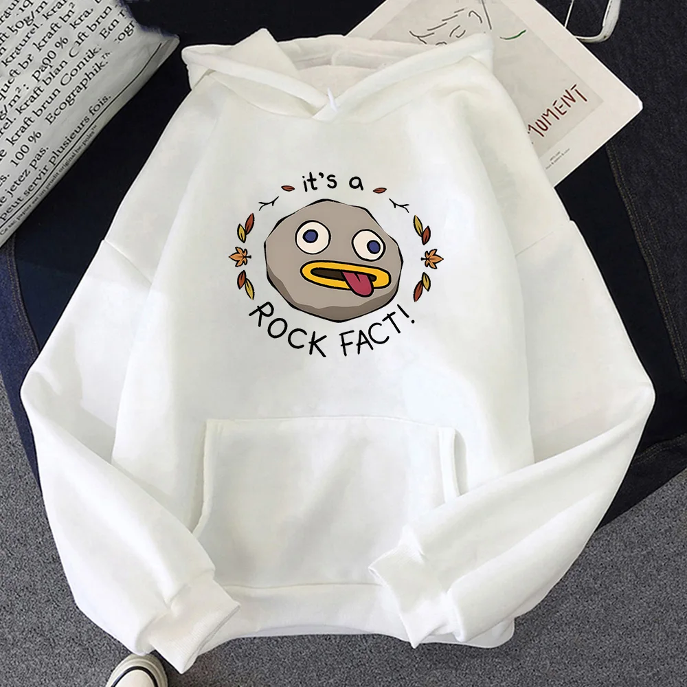 It\'s A Rock Fact Over The Garden Wall Hoodie Winter Streetwear Men/women Pullover Fleece Long Sleeve Sweatshirts O-neck Clothing