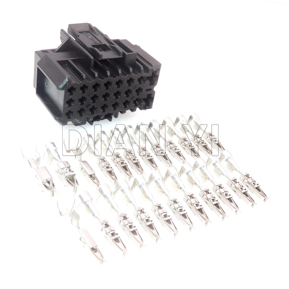 1 Set 23 Way AC Assembly Auto Wire Socket Car Power Amplifier Plastic Housing Connector For VW Audi Magotan 1J0962623 30231627