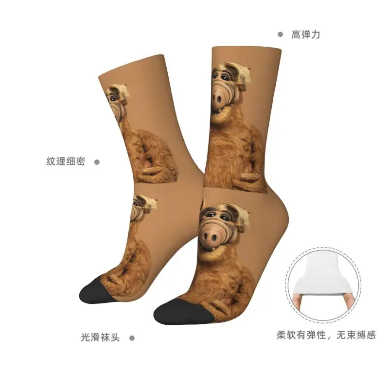 مخصص ألف الإبهام حتى الرجال طاقم الجوارب للجنسين مضحك ثلاثية الأبعاد الطباعة الغريبة الحياة شكل الخيال العلمي تلفزيوني فستان الجوارب #6