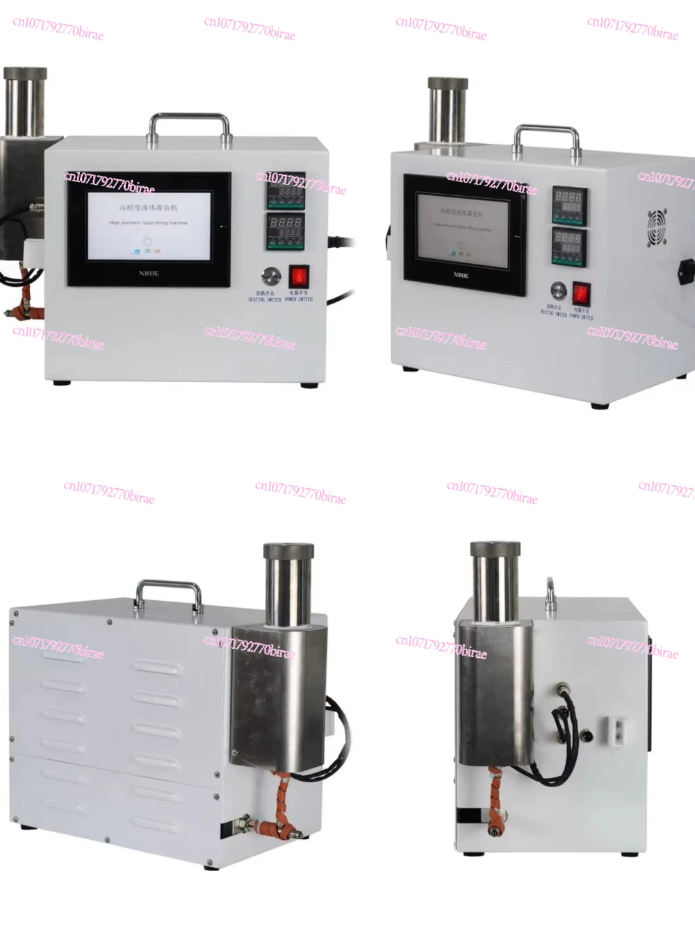 Heavy Oil Distillation Liquid Semi Automatic Filling Machine Quantitative Liquid Filling Equipment