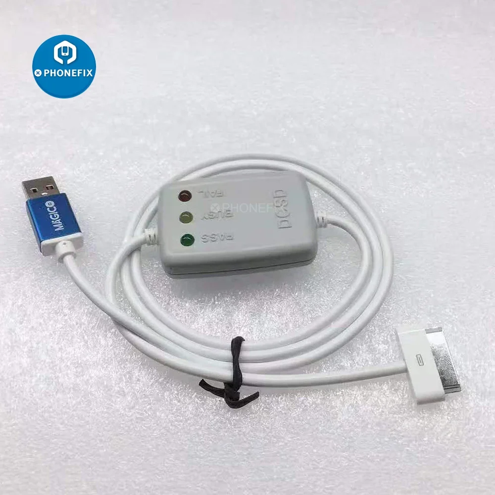 Magico 30Pin DCSD Cable for IOS Serial Port Engineering Cable To Write Nand Data for IPhone4 4S IPad 2/3/4 Change IMEI SN Number