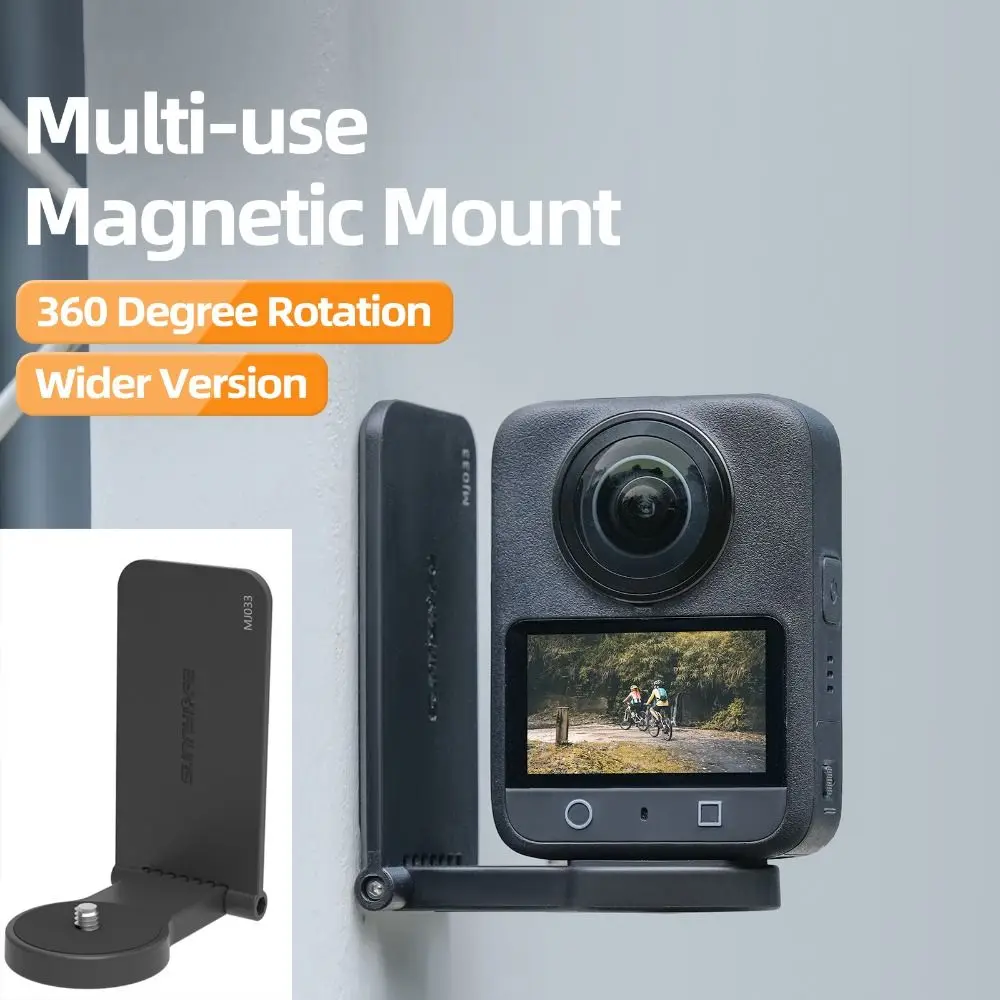 

Rotatable Magnetic Bracket Adjustable Quick-reslease Mount Base Stable for DJI Osmo 360/Action 5Pro/Pocket 3/Insta360 X5