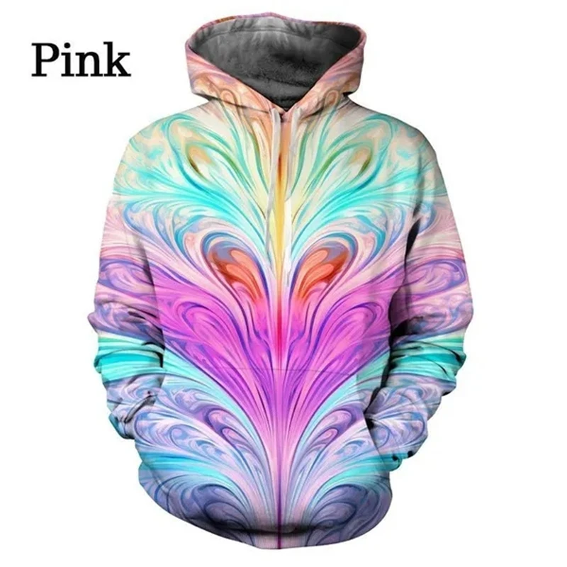 Splash Ink 3d Graphic Hoodies New Art Designer Colorful Hoodie Funny Casual Fashion Couple Breathable Comfortable Sweatshirt Top