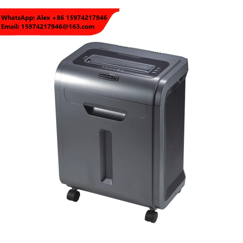 Low Noise Level And Cross Cut Paper Shredder Office Use