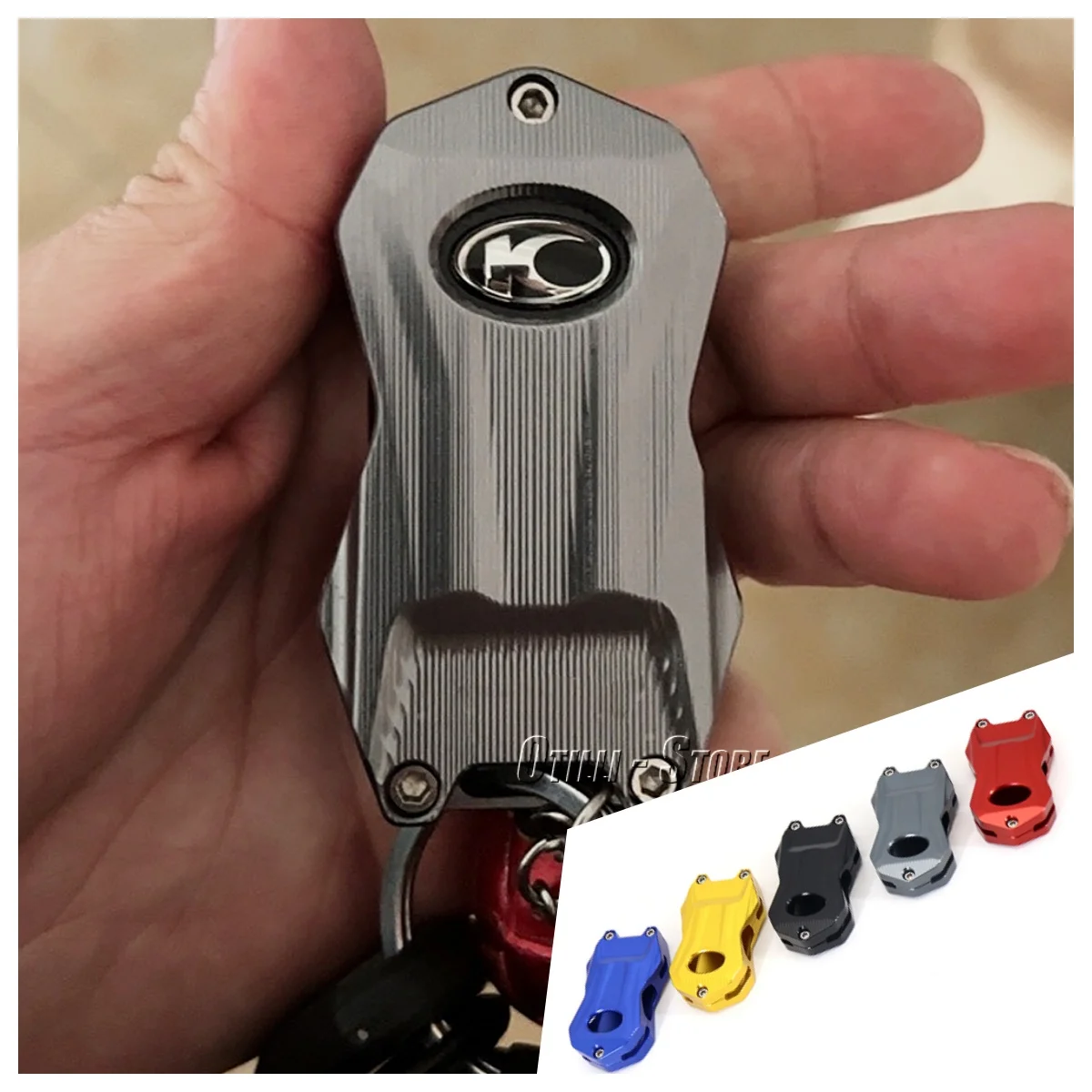 Motorrad Fernbedienung Schlüssel Fall Shell Anti-diebstahl Schlüssel Schutzhülle Für Kymco Xciting S350 KRV 180 KRV 180 RKS Racing 150