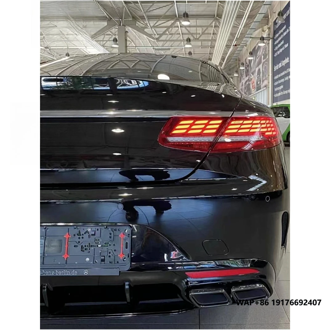 

For 2014-2019 MercedesBenz S Class C217 Rear Tail Light Right with Turn signal Side Red LED Tail Light