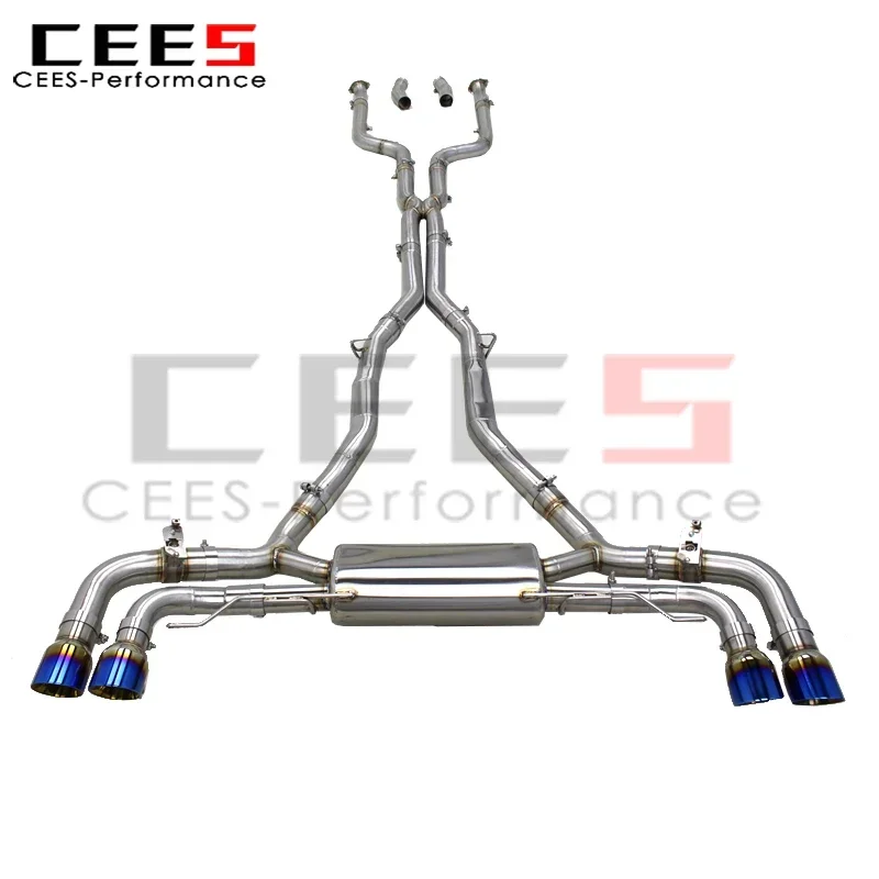 

CEES Racing Muffler Valvetronic Exhaust System with Remote Controller for BMW X7 M60i 4.4TT 2023-2024 Catback Exhaust