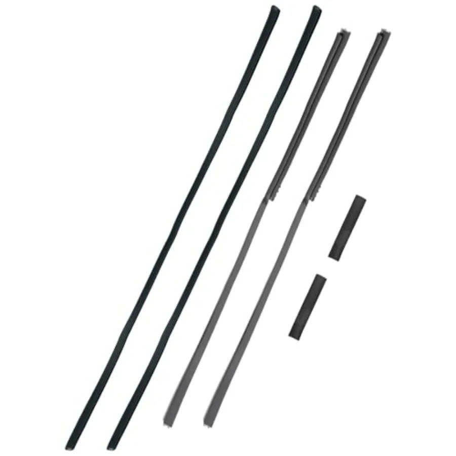 

6 Pcs Roof Drip Molding Weatherstrip Trim for Toyota 4Runner 2003-2009 Black Replacement Seal Fit 75533-35041 75534-35011 75557