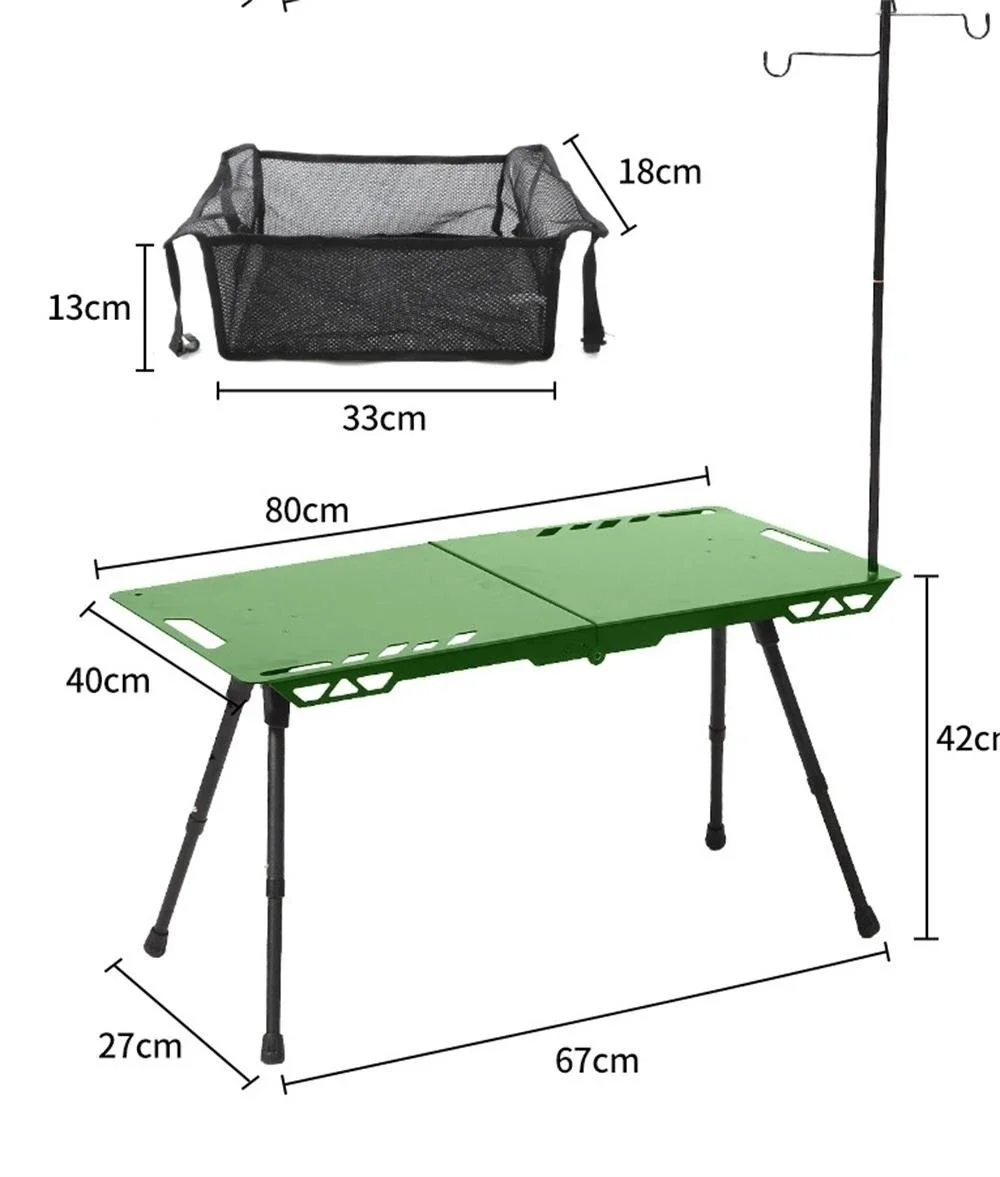 Light Weight Folded IGT Outdoor Tables For Camping Outdoor Use