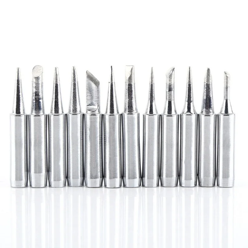 

Набор из 12 сменных бессвинцовых наконечников для паяльника, инструменты для паяльной станции