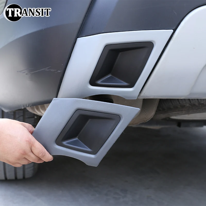 

Для Land Rover Discovery 5 LR5 L462 S SE HSE версия 2017 2018, автомобильные аксессуары, ABS, автомобильная выхлопная крышка, накладка, запасные части