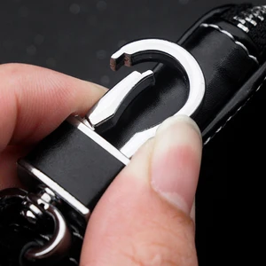 Deri anahtar kılıfı, araba ve bir anahtarlığın korunması fob, volkswagen polo, golf, touareg için otomatik kapak (t3 t6 t5, passat b7, b5 touran passat tiguan Borsadaki 6 büyük satış beetle-no. 4