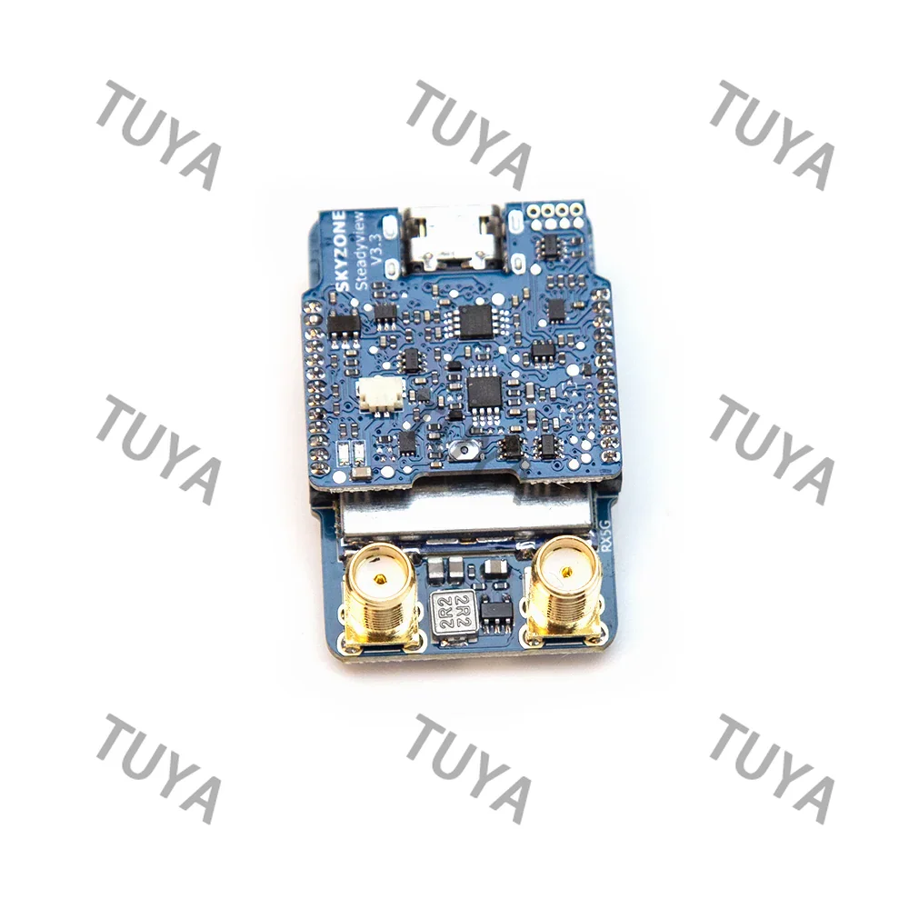 SteadyView/Rapidmix V3.3 5.8GHz Receiver Dual Antenna Low Latency High Sensitivity for FPV Goggles Drone RC Accessor