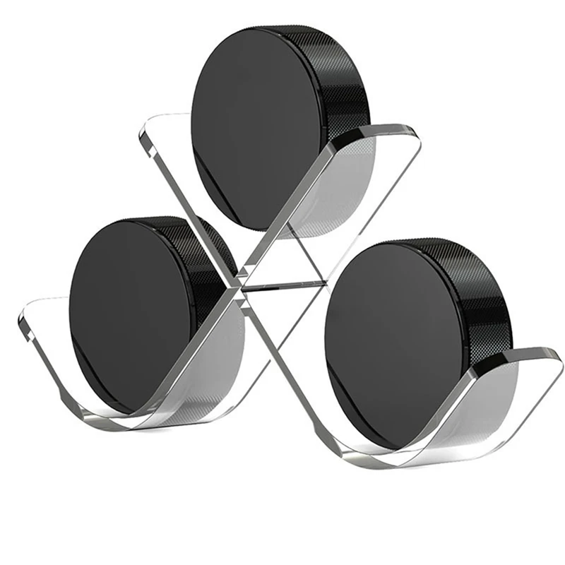 Présentoir de Hockey sur glace, support de rondelle de Hockey en acrylique, présentoir pour rondelles de collection, décoration d'organisation de Hockey sur glace-ABHG