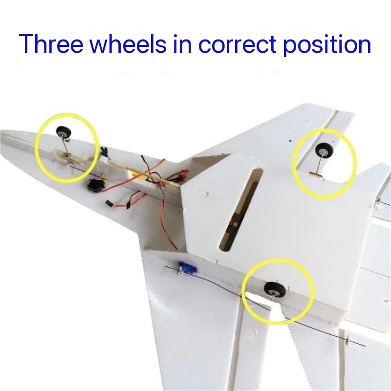 SU27 train d'atterrissage universel plaque KT modèle d'avion à voilure fixe accessoires d'avion roue avant Servo valeur de direction universelle