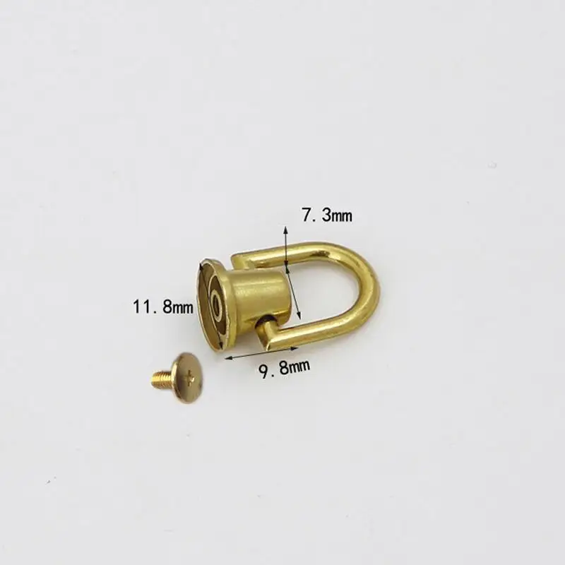 DIY Metal Bag Rivet Nail Buckle Studs Button Handbag Belt Hanger Leather Craft Luggage Bag Buckle Tong Snap Hardware Accessorie