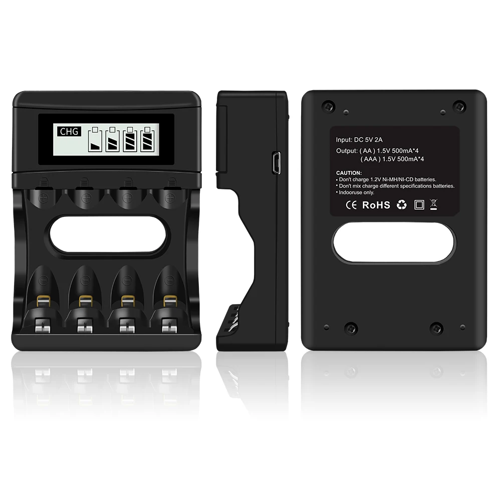 شاحن بطارية ليثيوم 1.5 فولت ل 1.5 فولت AA AAA ليثيوم بطارية ليثيوم أيون