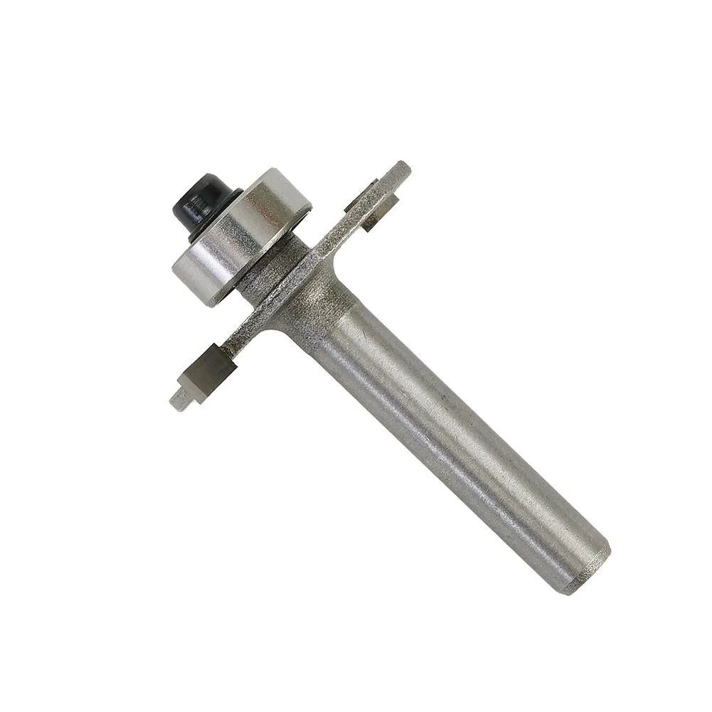 

T Slot Cutter Router Bit 1/4\" Shank 1/8\" Cutting Depth 2 Flutes HSS T-Slot Undercut For Woodworking Routing Mounting Slots