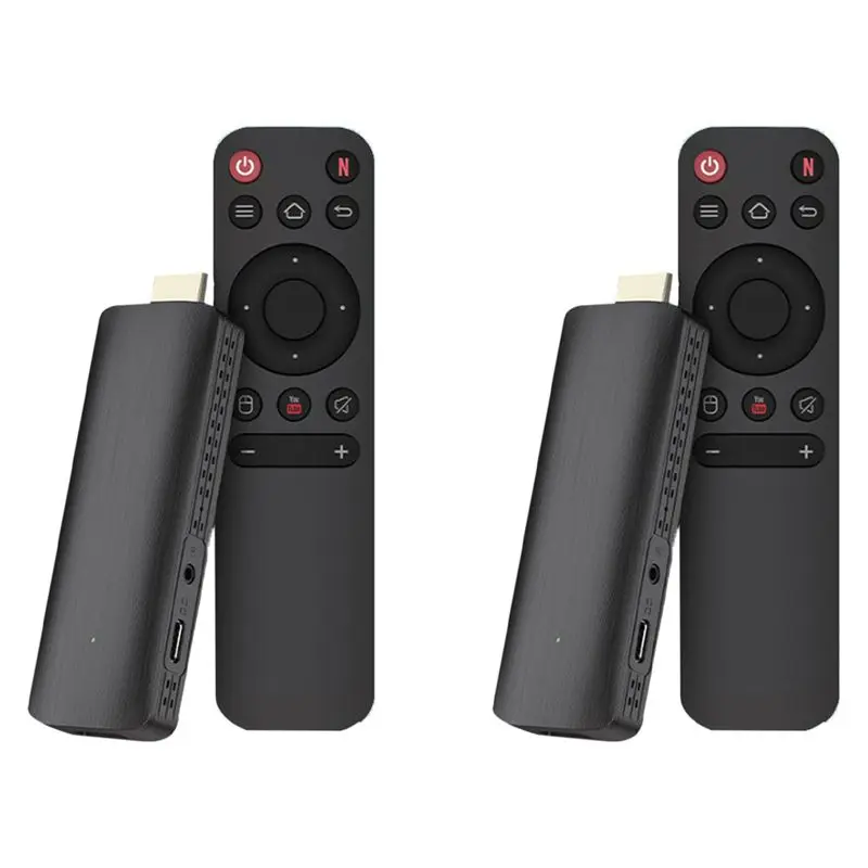 

2X ТВ-приставка H313 Android TV HDR, 4K, BT5.0, Wi-Fi 6 (2.4/5.8G), Android 10, Smart Stick, медиаплеер