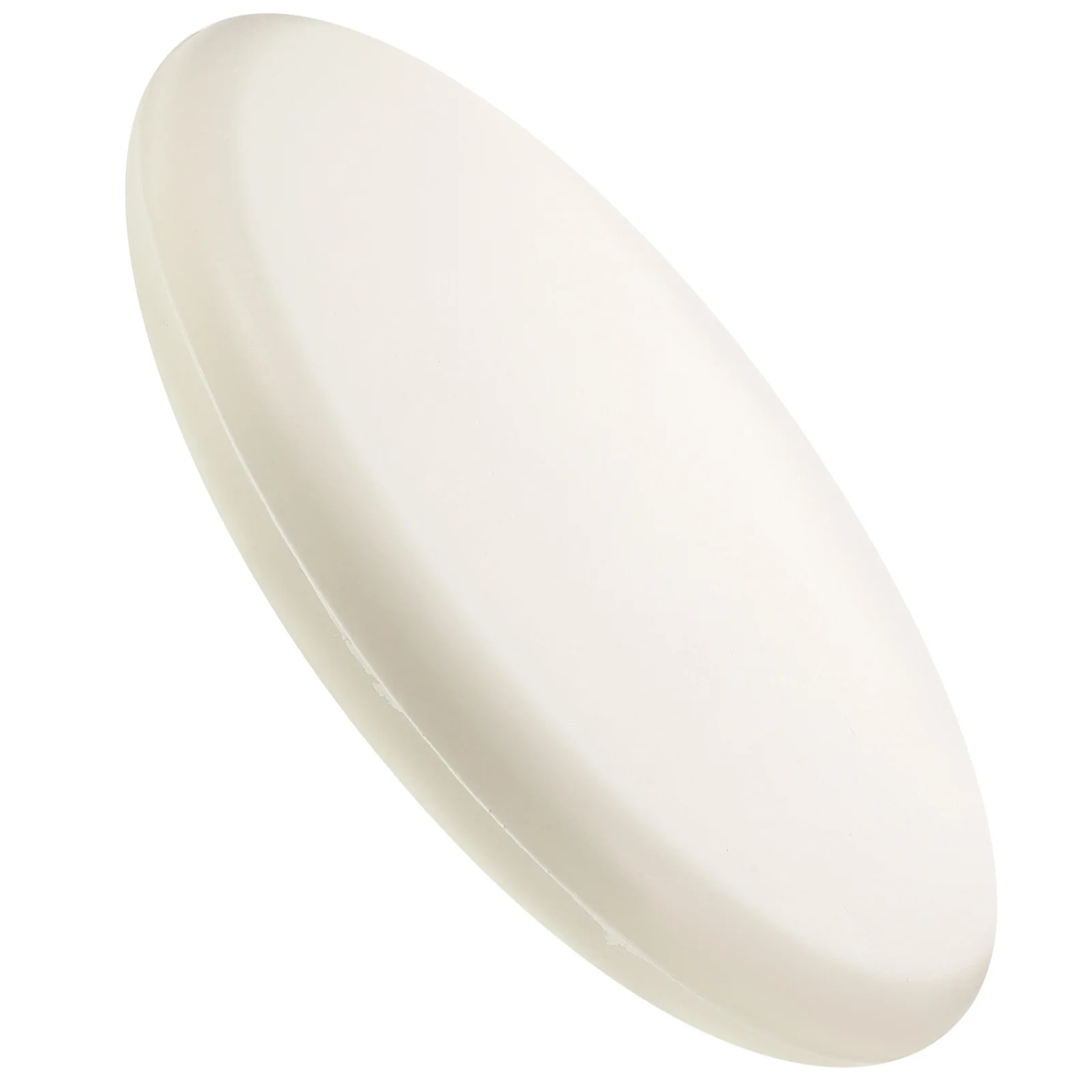 

Memory Foam Seat Cushion Round Thick White Indoor Chair Pad For Office Dining Room Ergonomic Support Waterproof Comfort