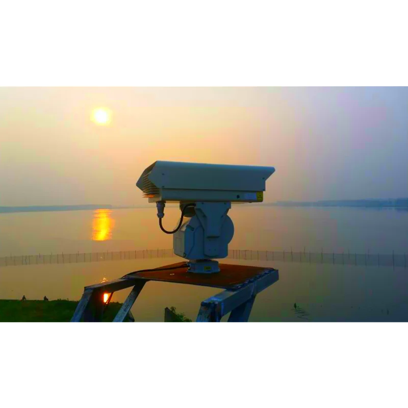 Telecamera PTZ termica a lungo raggio antiterrorista per la sicurezza terrestre ad alta risoluzione
