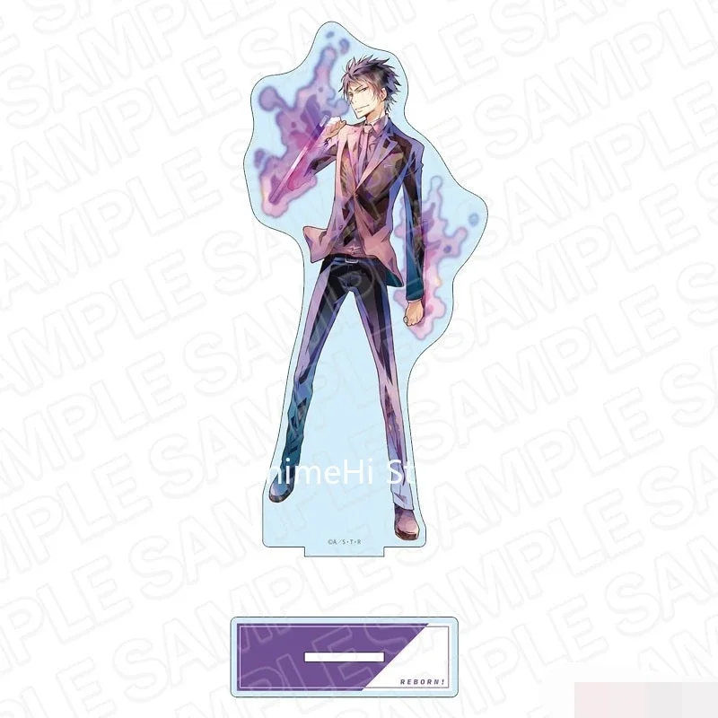 Figura de acción de Anime muñeca Ryouhei Byakuran Shouichi Sawada Tsunayoshi soporte acrílico modelo placa Cosplay juguete para regalo