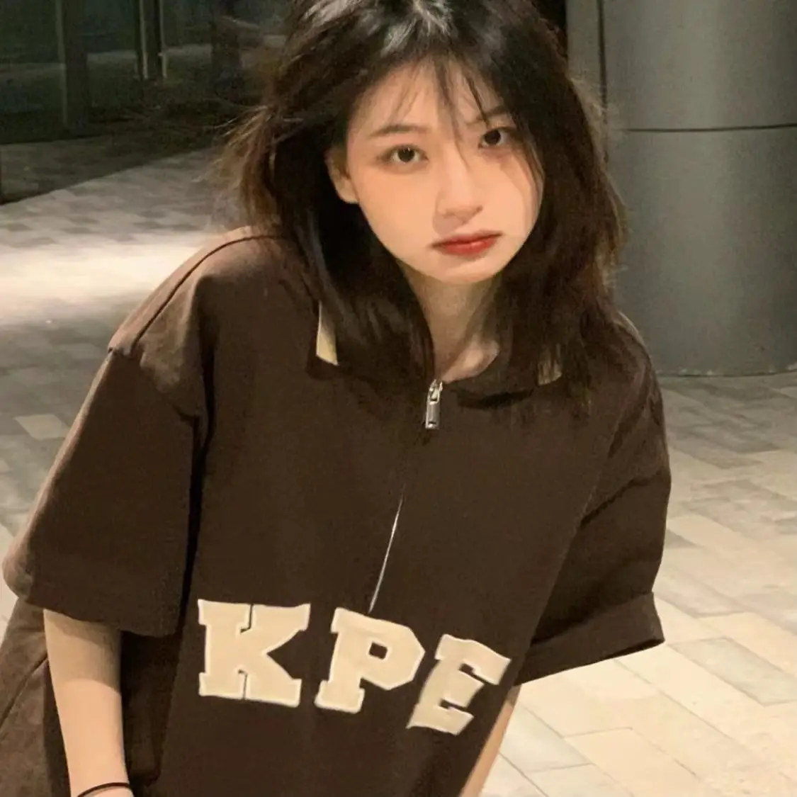 

Short Sleeve T-Shirts Women Chinese Cotton Chinoiserie Comfortable Elegant Loose Fit Floral Summer Casual Relaxed Trendy Stylish