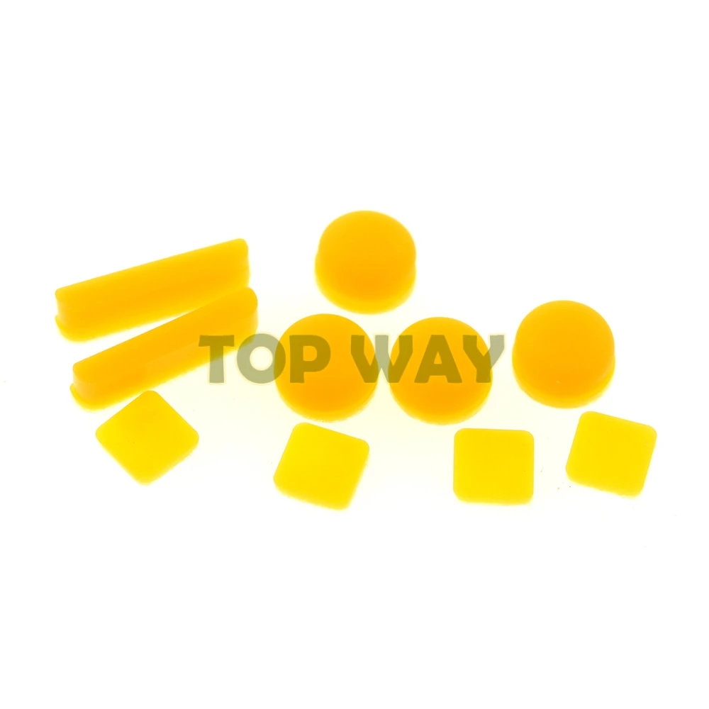 30 juegos de cubiertas de pies de tornillo de repuesto para consola de juegos NDSi XL LL, cubierta de pies de tornillo, tapón de almohadilla de goma para NDSIXL