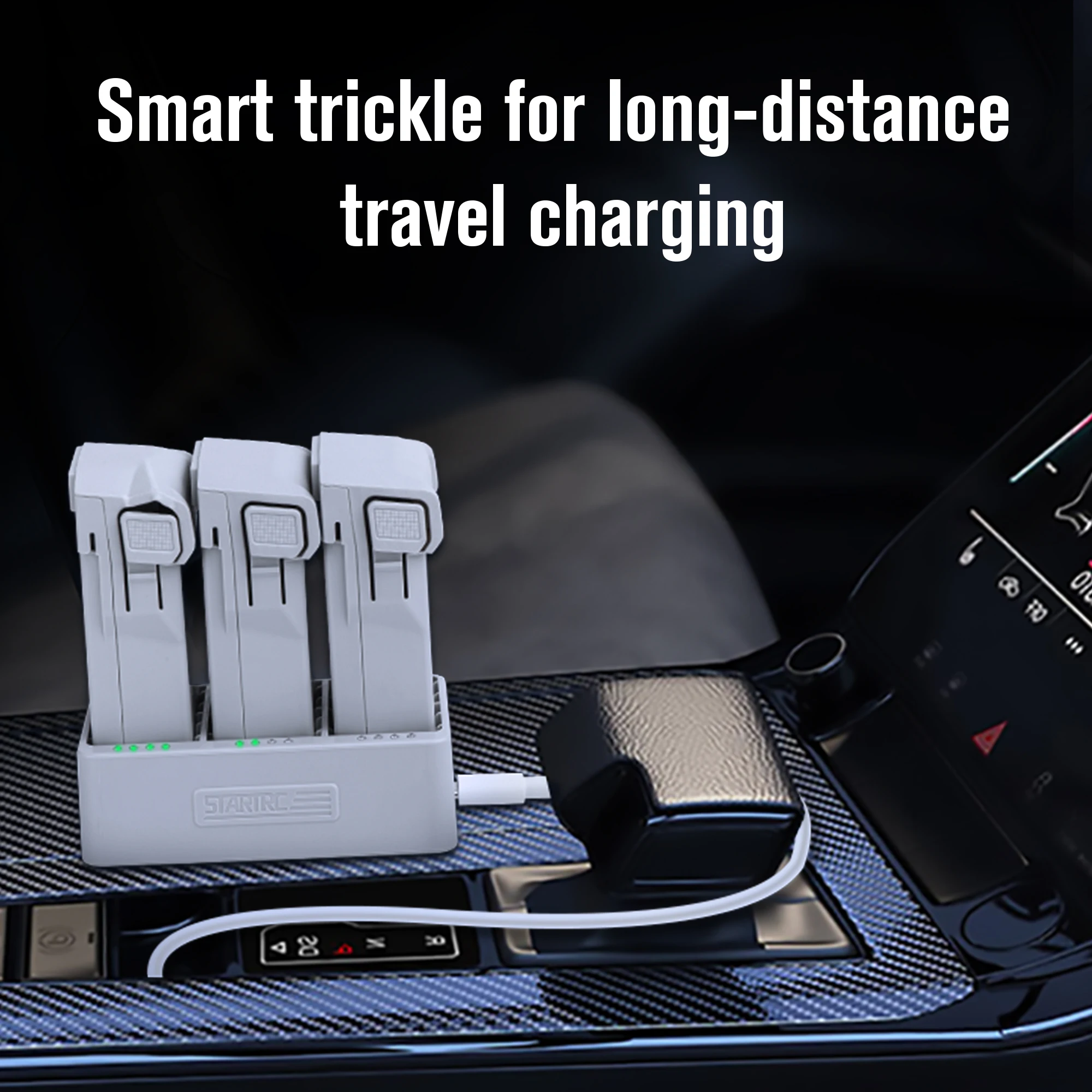 Concentrador de carga de batería para Dron DJI Mini 3 Pro, accesorio de carga bidireccional, 3 baterías