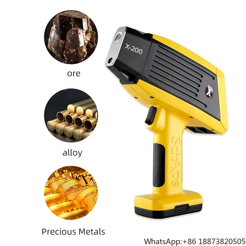 

Brand new Sci ps X-200 Handheld XRF Analyzer with complete accessories