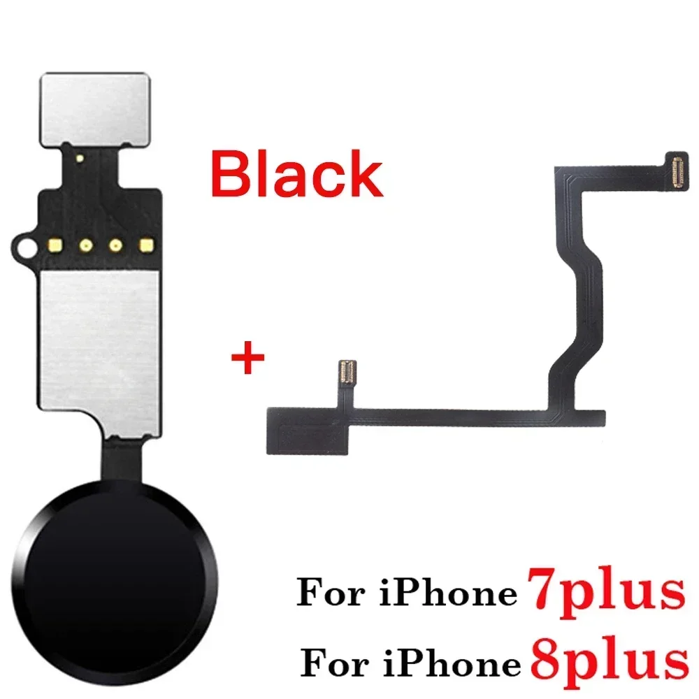 Home Butoon and Home Touch ID Return Fingerprint Button Motherboard Connection Connector Flex Cable  for IPhone 6 6S 7 8 Plus