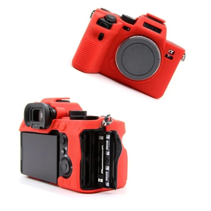 Rubber siliconen case body cover Voor Sony a7siii A7s III ILCE-7SM3 a7s3 camera A7s III protector frame huid