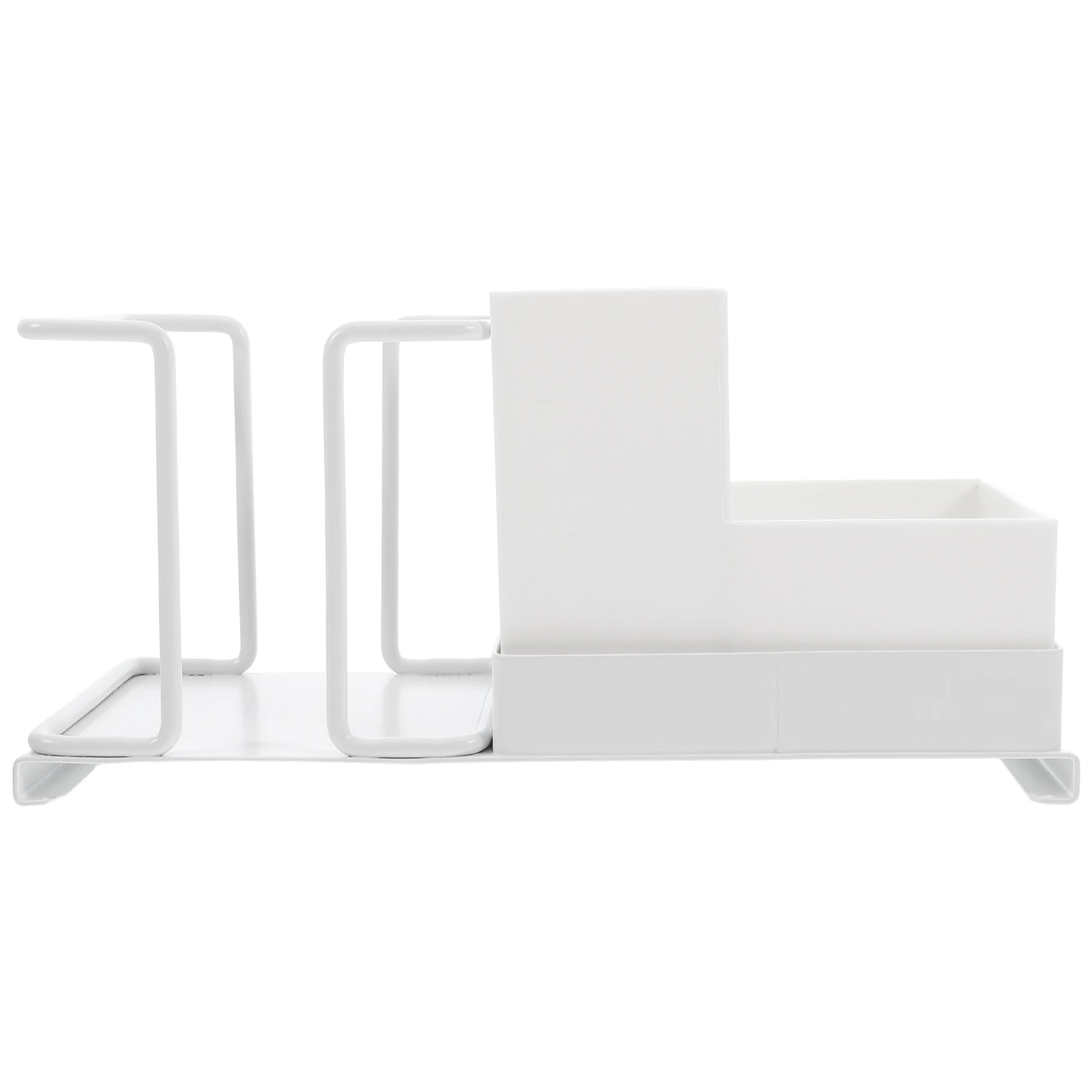 

Paper Cup Rack White Desktop Organizer Coffee Mug Display Holder for Office Home Bath Tray Coffee Cup Holders Use