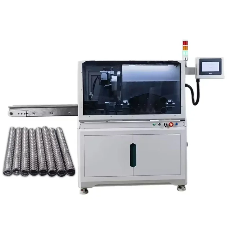 Automatic metal feeding cnc tube cutting machine steel pipe cutting machine for stainless steel