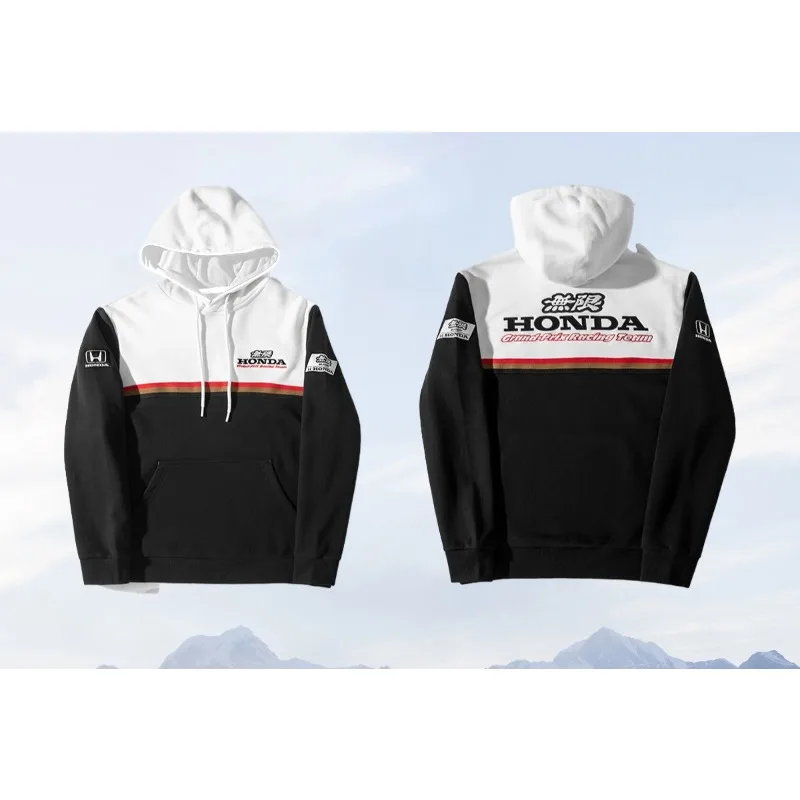 

2026 Honda Fashion 3D Printed Motorcycle Racing Hooded Sports Shirt for Men and Women Street Style Outdoor Bicycle Pullover Top