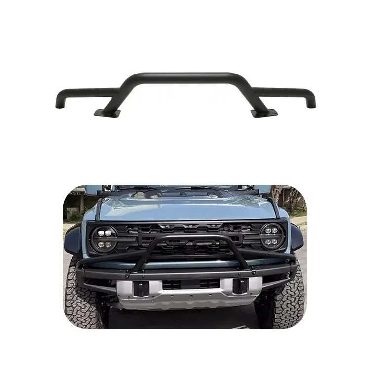 

Suitable for horse front bar 21-24 Ford bronco front bar U tube horse bronco front bar bull bar