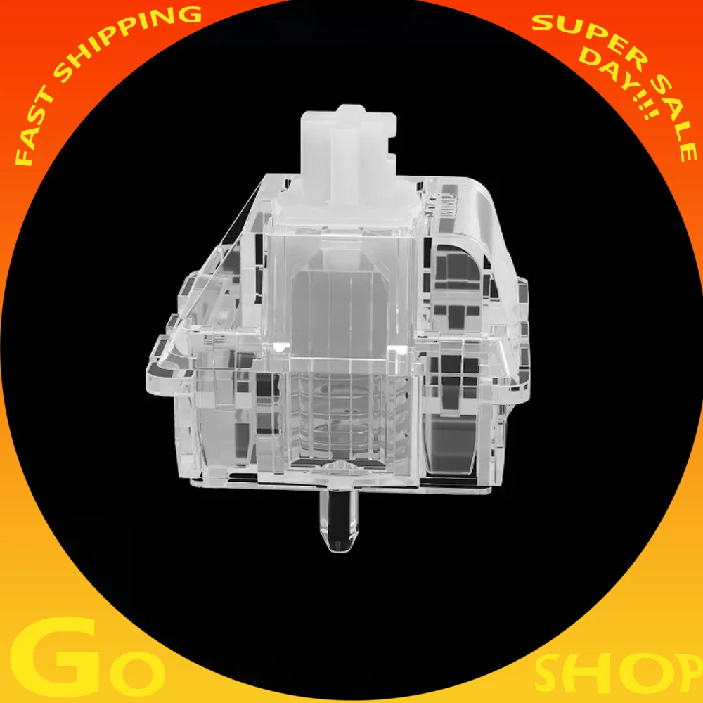 

MMD C1 magnetic axis electromagnetic trigger gaming keyboard axis transparent customized adjustable key travel axis unique