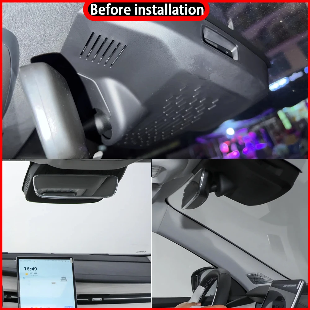 HighCam for Geely Preface Xingrui L 2024 2025 2026 4K Wifi 2160P Car DVR Video Dash Cam Front Rear Camera