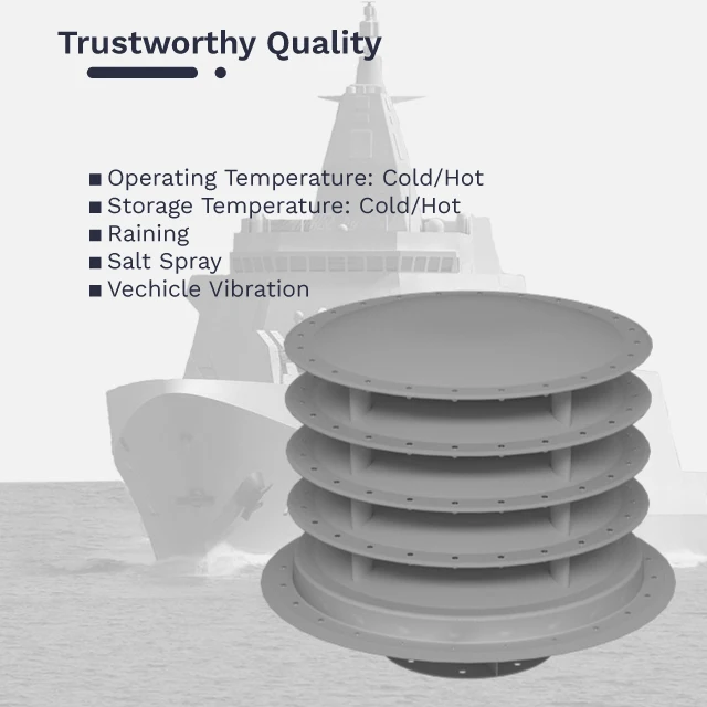 Distanza de transmisión de 70dB, 2200m, amplificador de sirena omnidireccional, altavoces, alarma Tsunami, sistema de alarma exterior, sistema Lrad