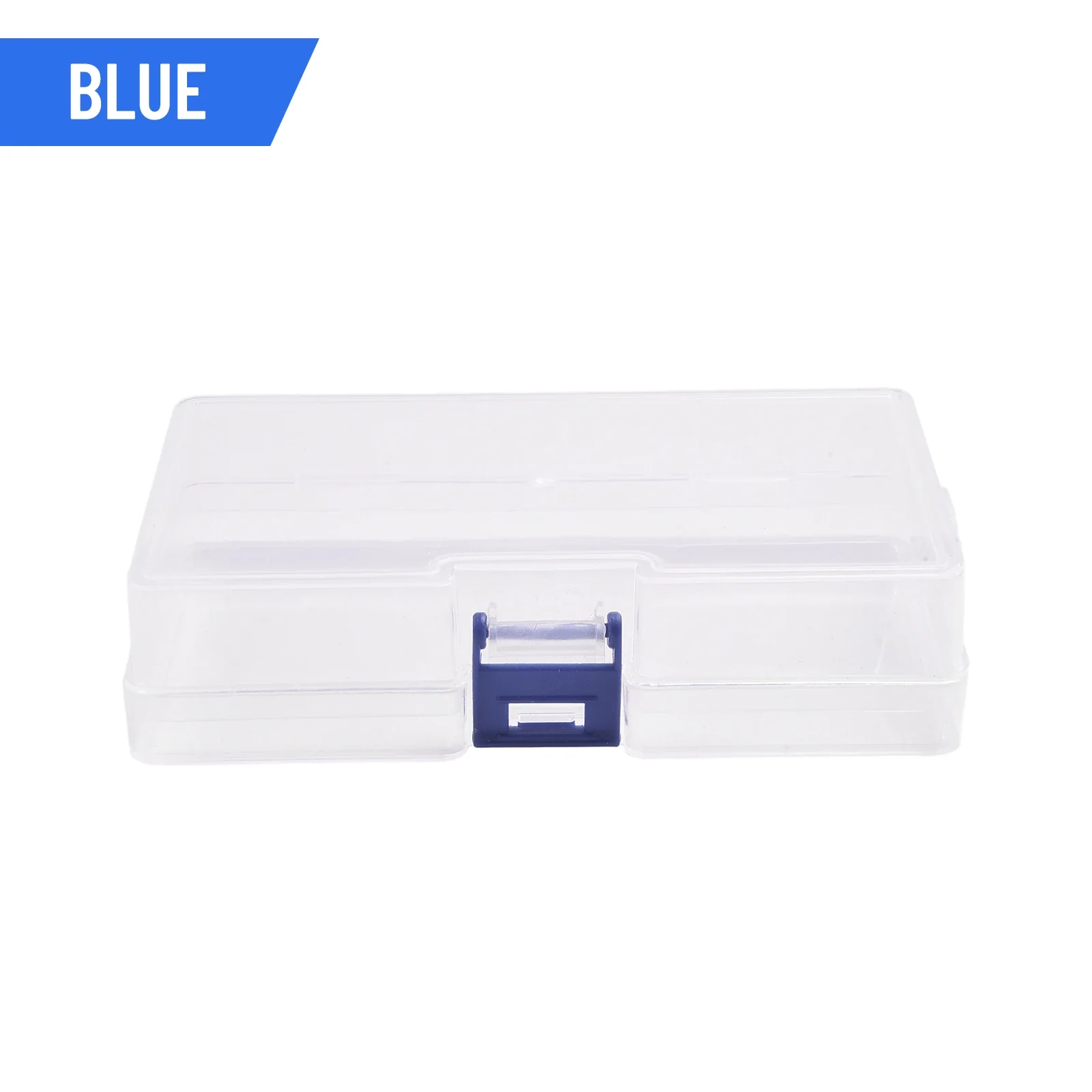 Compact and Portable Transparent Storage Box with Latch  Great for Keeping Your Fishing Gear and Electronic Components Organized