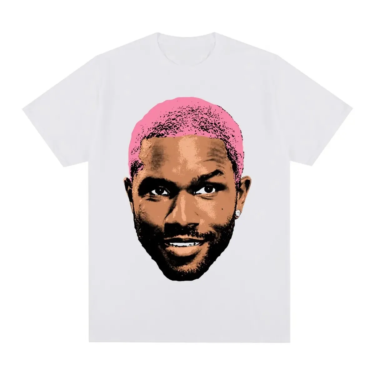 

Men Women Cotton Frank Vintage T-shirt Blond Hip Hop Pop Music Singer R&B Cotton Men T shirt New Tee Tshirt Womens Tops
