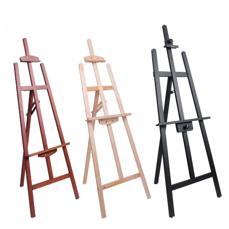 

Solid wood decorative ornament shelf prop easel kt board wooden easel folding sketch easel